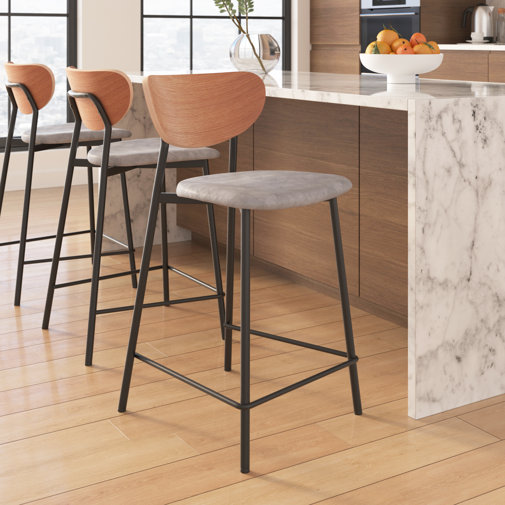 Corrigan Studio® Vanderhoof Bar & Counter Stool & Reviews Wayfair